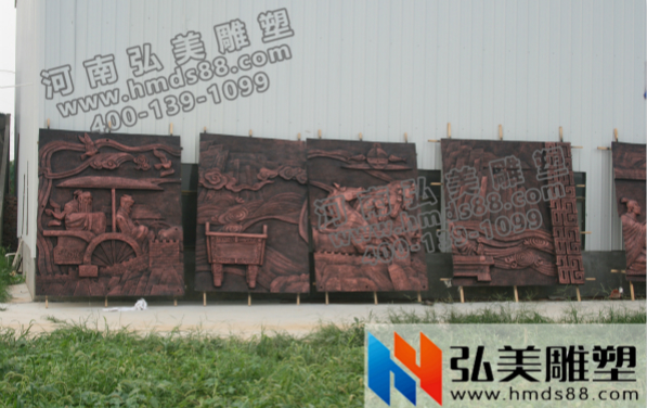 雕塑厂家简述浮雕的几种常见分类