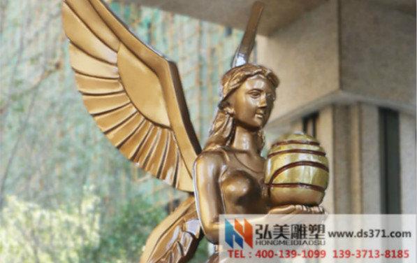 雕塑公司弘美雕塑简述城市雕塑建立应遵照的要素