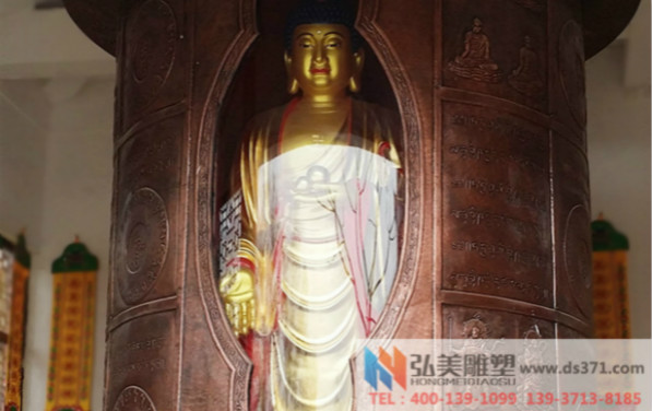 弘美雕塑制作简述铸铜佛像雕塑的摆放原则