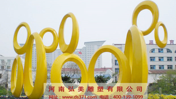弘美雕塑不锈钢雕塑作品