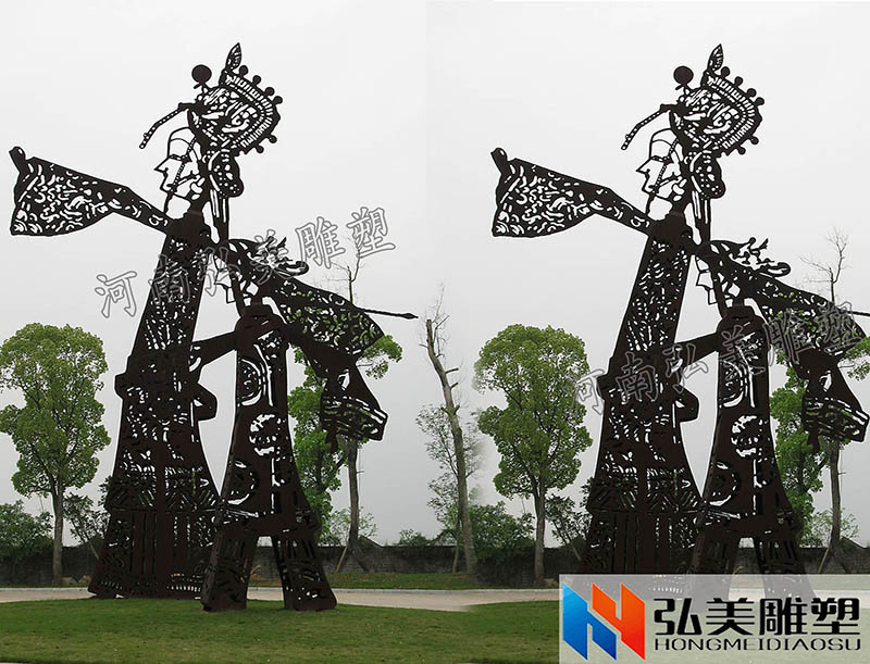 皮影人造型图