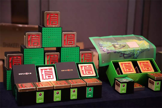 文新茶叶新产品包装-弘美雕塑