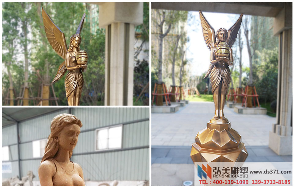 欧式人物雕塑/天使铜雕塑